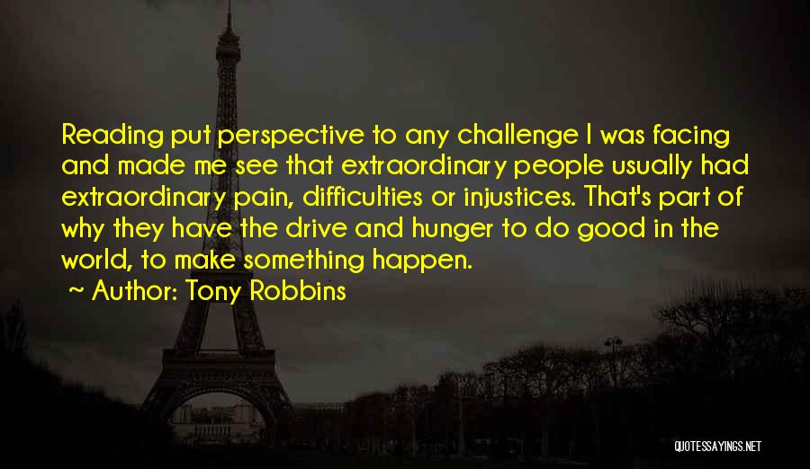 Facing Quotes By Tony Robbins
