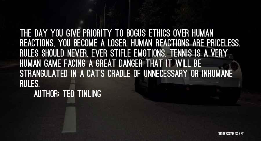 Facing The Day Quotes By Ted Tinling