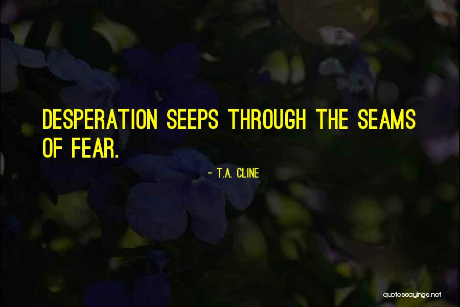 Facing The Odds Quotes By T.A. Cline Facing The Odds Quotes By T.A. Cline