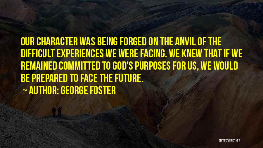 Facing Troubles Quotes By George Foster