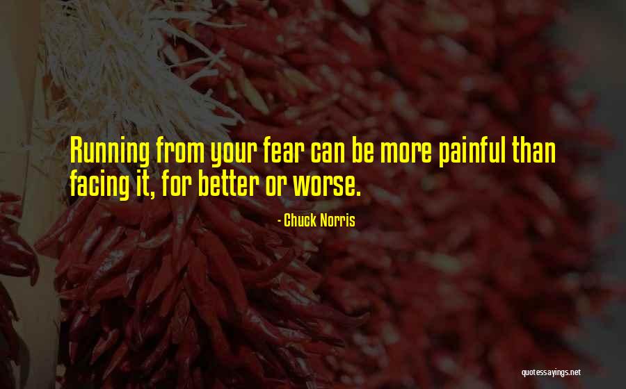 Facing Your Fear Quotes By Chuck Norris Facing Your Fear Quotes By Chuck Norris
