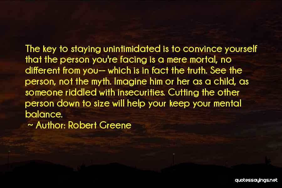 Facing Yourself Quotes By Robert Greene