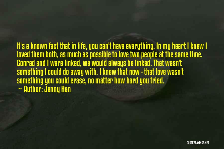 Fact In Love Quotes By Jenny Han
