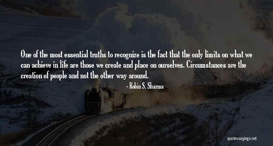 Fact Of Life Quotes By Robin S. Sharma Fact Of Life Quotes By Robin S. Sharma