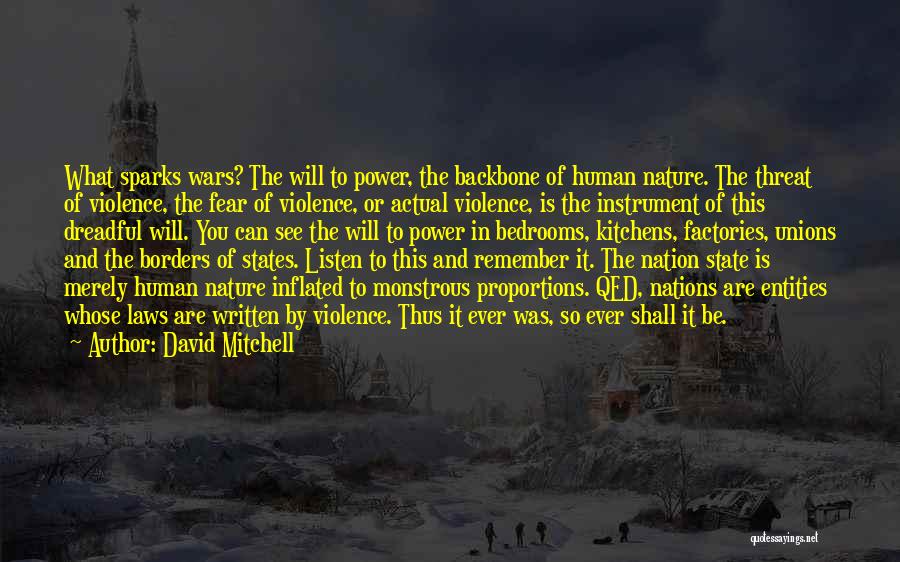 Factories Quotes By David Mitchell