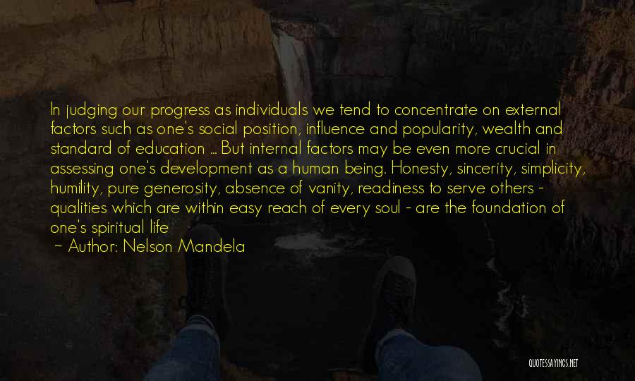 Factors Of Development Quotes By Nelson Mandela