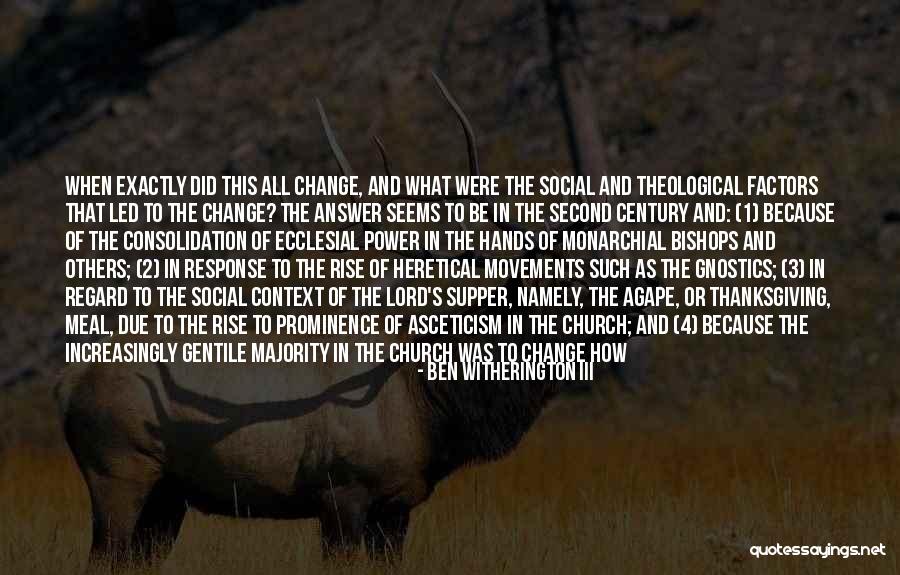 Factors Such Quotes By Ben Witherington III Factors Such Quotes By Ben Witherington III
