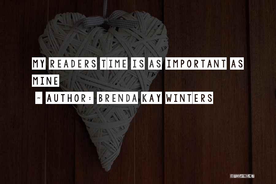 Facts About Life Quotes By Brenda Kay Winters