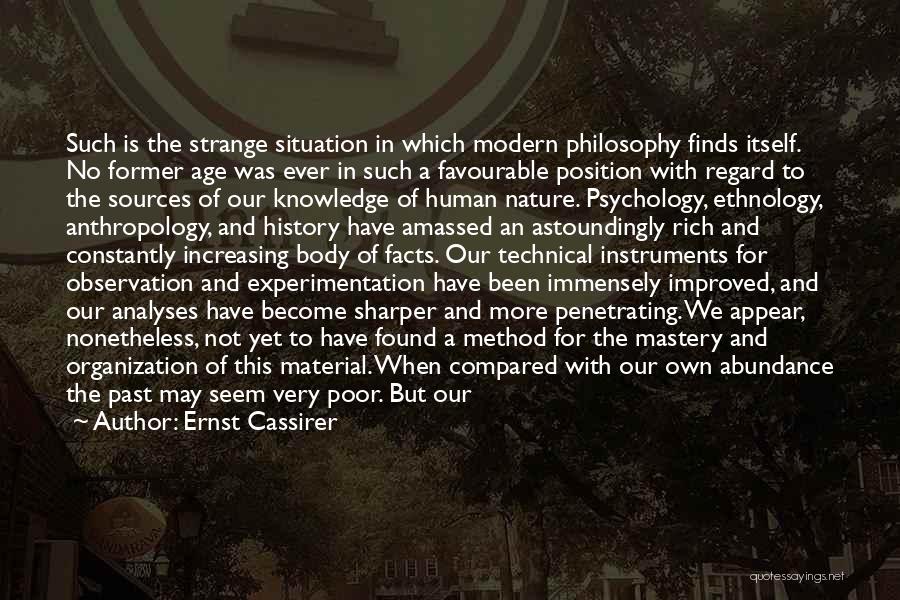 Facts And Data Quotes By Ernst Cassirer