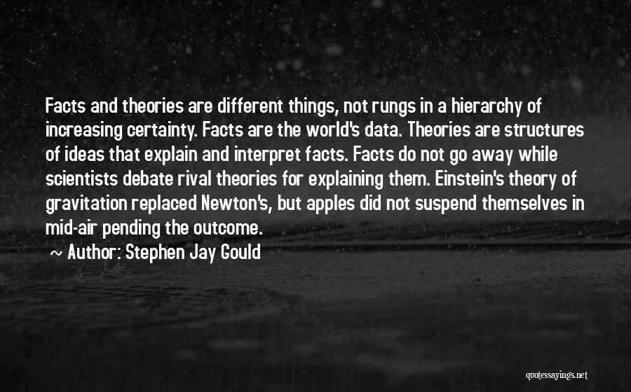 Facts And Data Quotes By Stephen Jay Gould