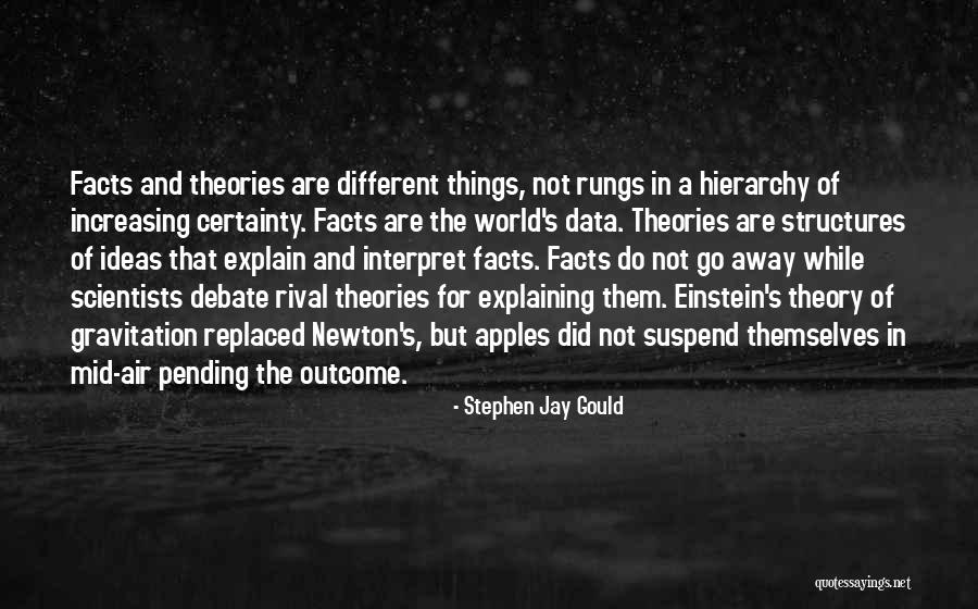 Facts And Data Quotes By Stephen Jay Gould