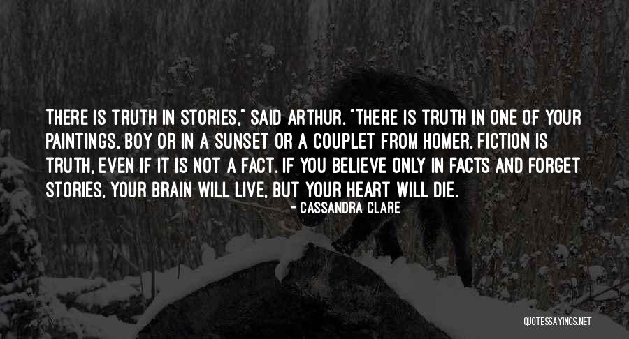 Facts And Fiction Quotes By Cassandra Clare Facts And Fiction Quotes By Cassandra Clare