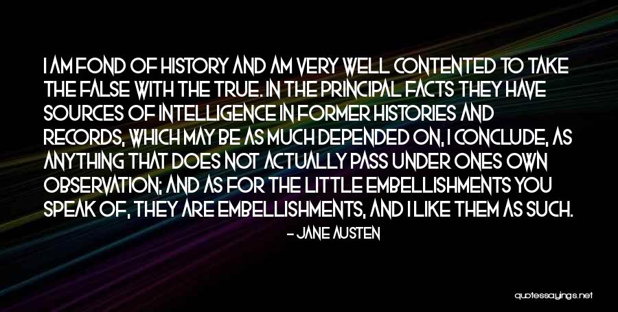 Facts And Fiction Quotes By Jane Austen Facts And Fiction Quotes By Jane Austen