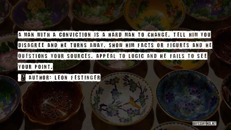 Facts And Figures Quotes By Leon Festinger