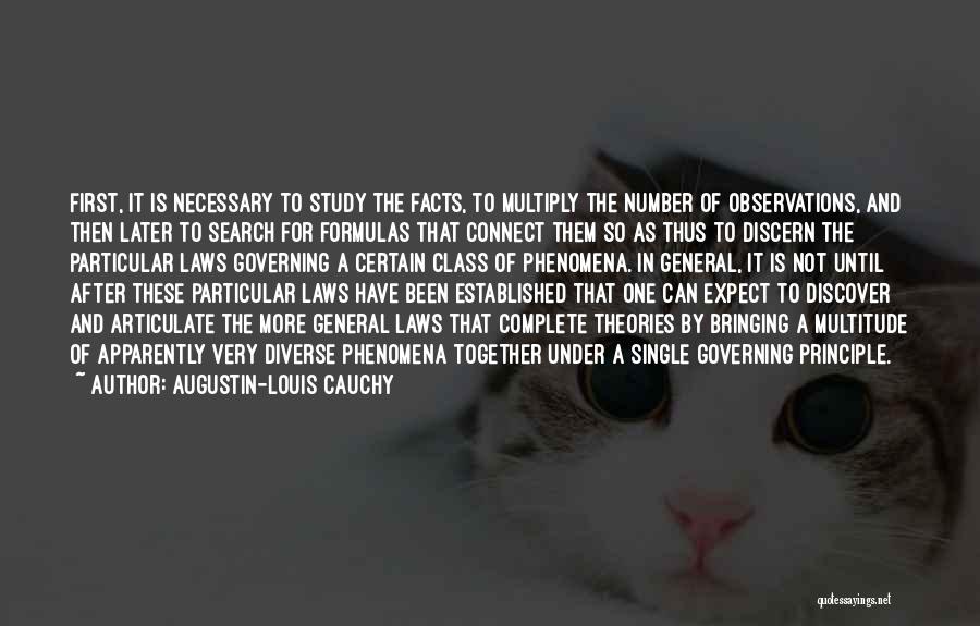 Facts And Theories Quotes By Augustin-Louis Cauchy