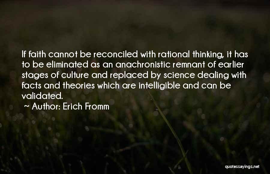 Facts And Theories Quotes By Erich Fromm