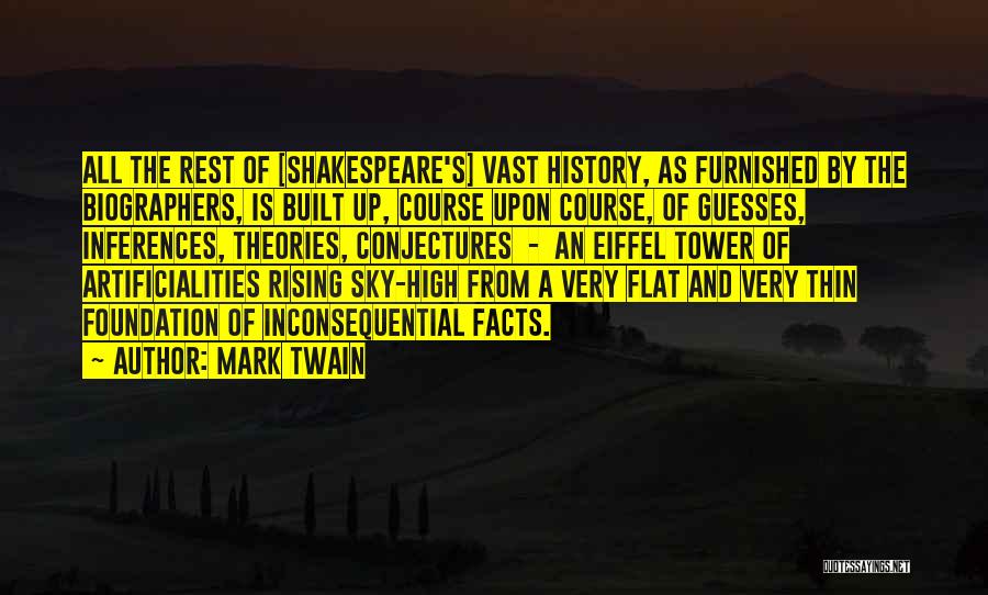 Facts And Theories Quotes By Mark Twain
