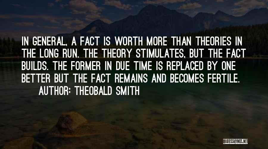 Facts And Theories Quotes By Theobald Smith