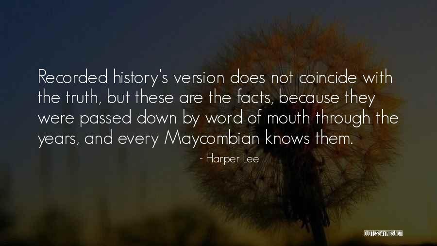Facts And Truth Quotes By Harper Lee Facts And Truth Quotes By Harper Lee