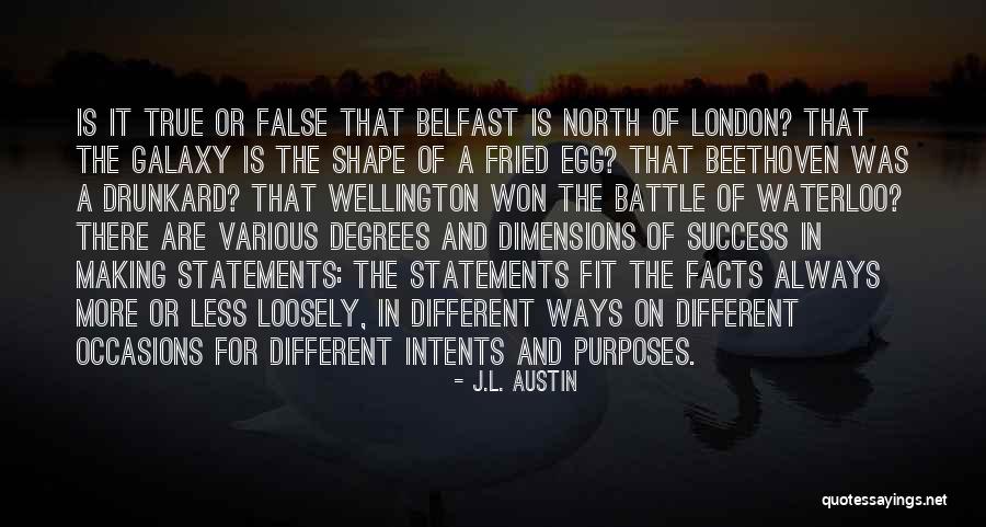 Facts And Truth Quotes By J.L. Austin Facts And Truth Quotes By J.L. Austin