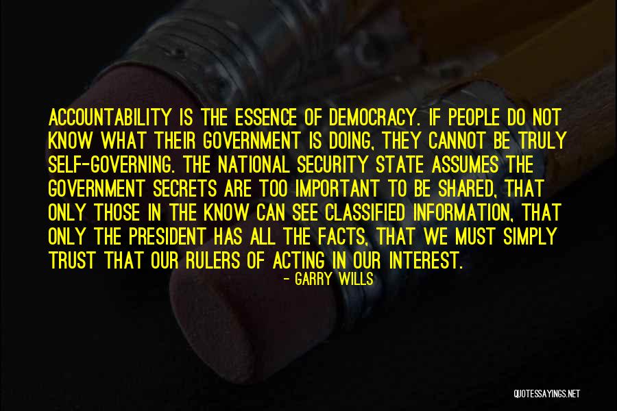 Facts Are Important Quotes By Garry Wills Facts Are Important Quotes By Garry Wills
