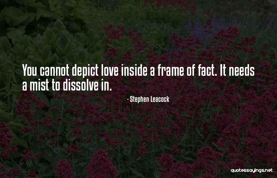 Facts.co Love Quotes By Stephen Leacock