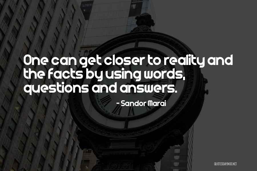 Facts N Quotes By Sandor Marai