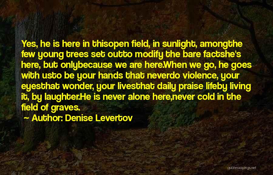 Facts Of Life Quotes By Denise Levertov