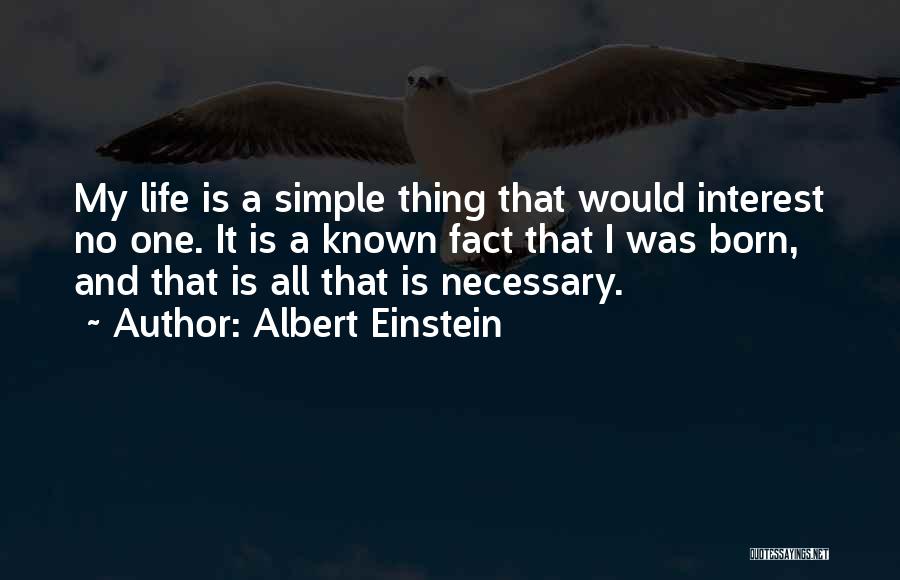 Facts Quotes By Albert Einstein
