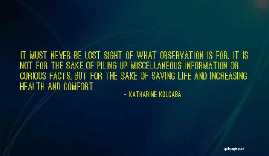 Facts Quotes By Katharine Kolcaba