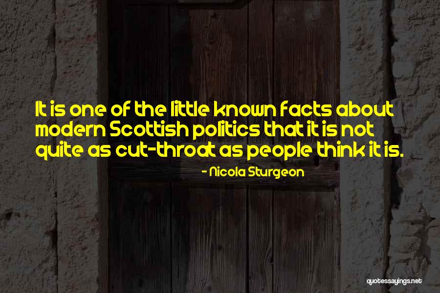 Facts Quotes By Nicola Sturgeon