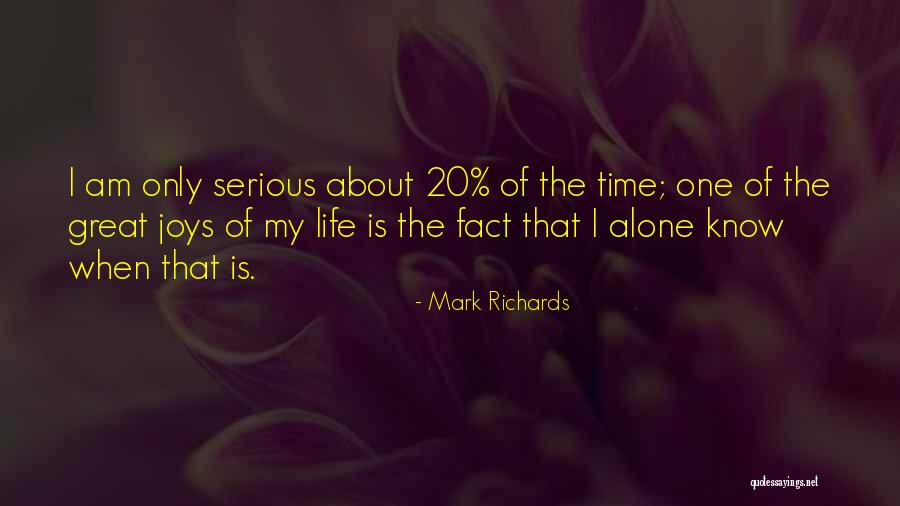 Facts To 20 Quotes By Mark Richards Facts To 20 Quotes By Mark Richards