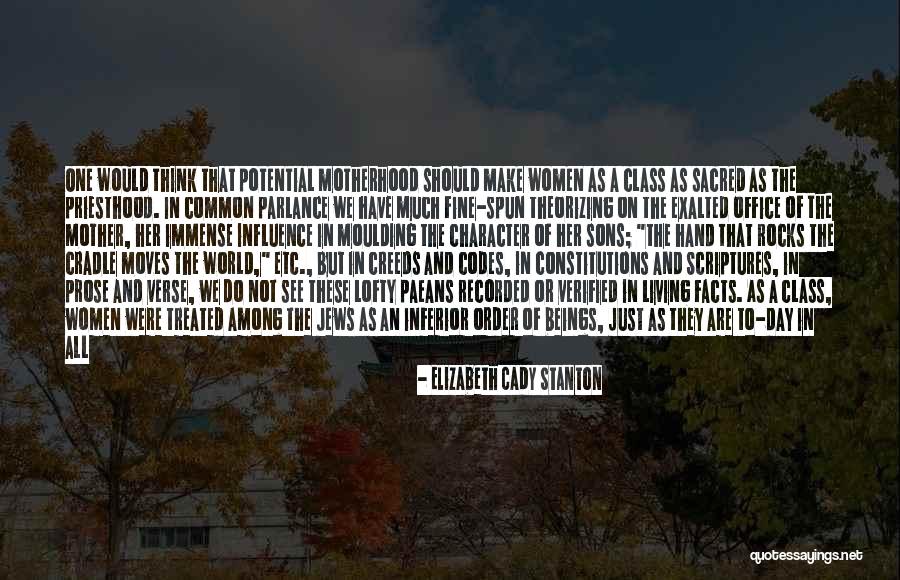 Facts To Think Quotes By Elizabeth Cady Stanton Facts To Think Quotes By Elizabeth Cady Stanton