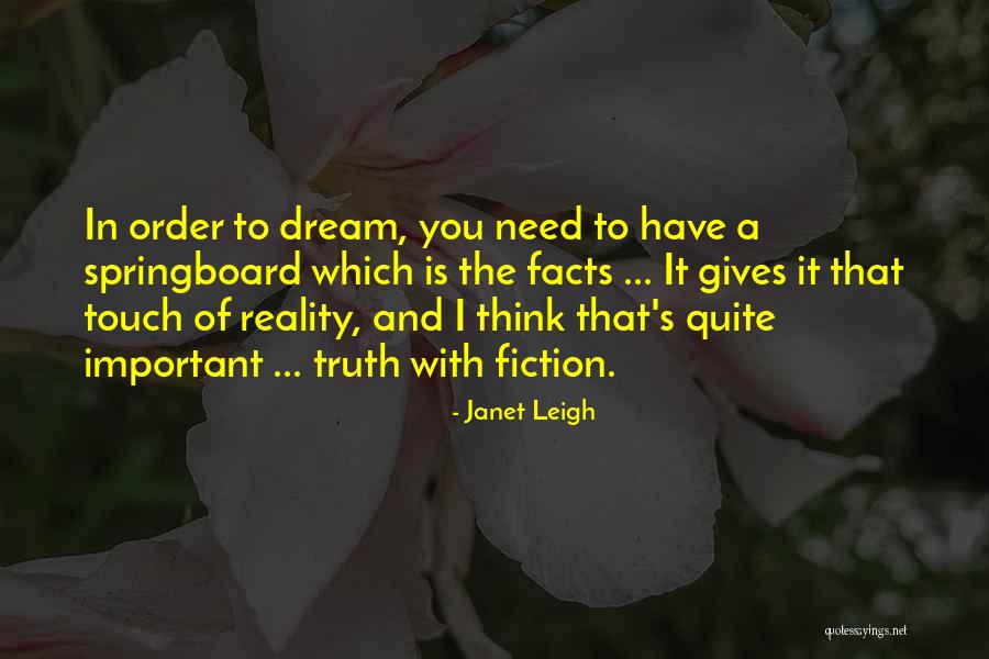 Facts To Think Quotes By Janet Leigh Facts To Think Quotes By Janet Leigh