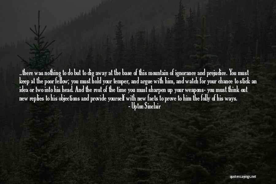 Facts To Think Quotes By Upton Sinclair Facts To Think Quotes By Upton Sinclair