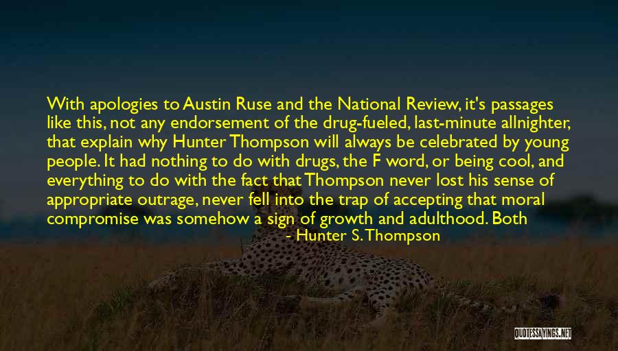 Factures Manquantes Quotes By Hunter S. Thompson Factures Manquantes Quotes By Hunter S. Thompson