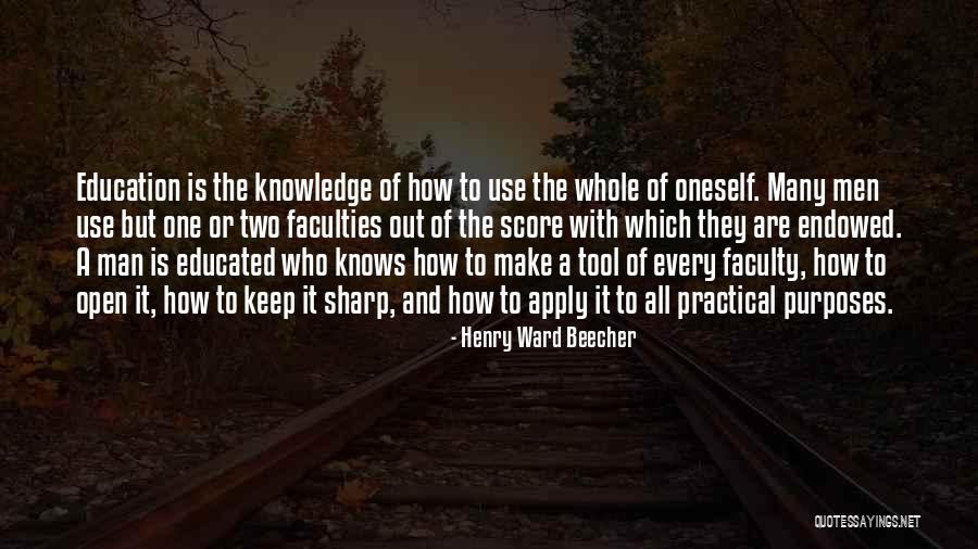 Faculties Or Faculty Quotes By Henry Ward Beecher Faculties Or Faculty Quotes By Henry Ward Beecher
