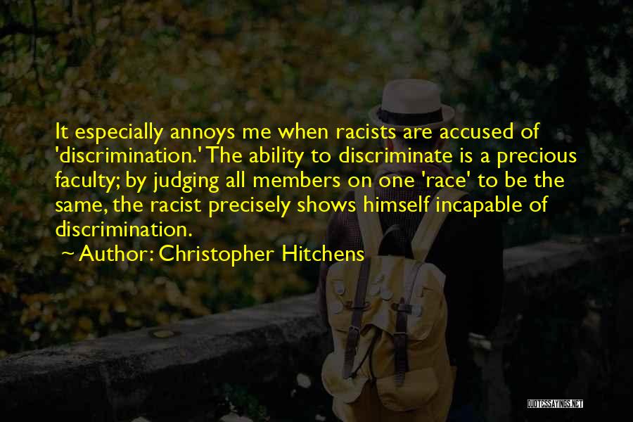 Faculty Members Quotes By Christopher Hitchens