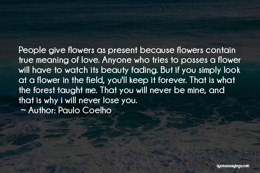 Fading Beauty Quotes By Paulo Coelho