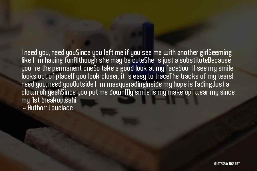 Fading Hope Quotes By Lovelace