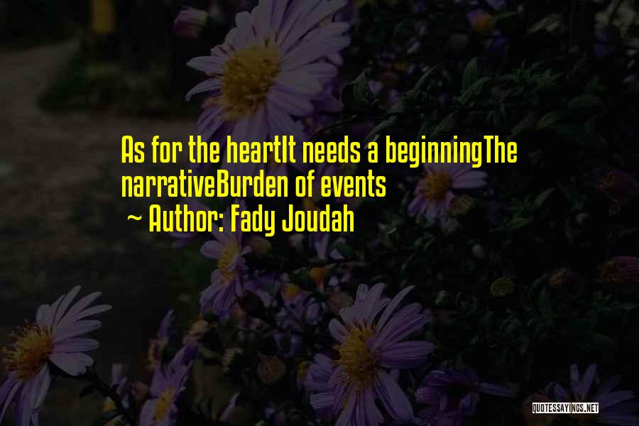 Fady Joudah Quotes 199419