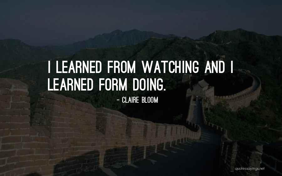 Fagundes Plumbing Quotes By Claire Bloom