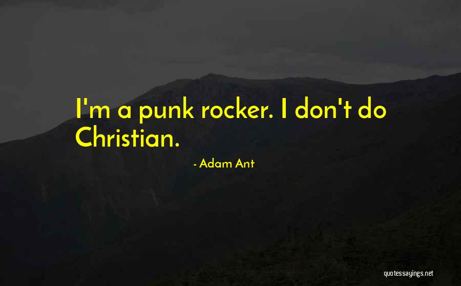 Faheem Saleh Quotes By Adam Ant
