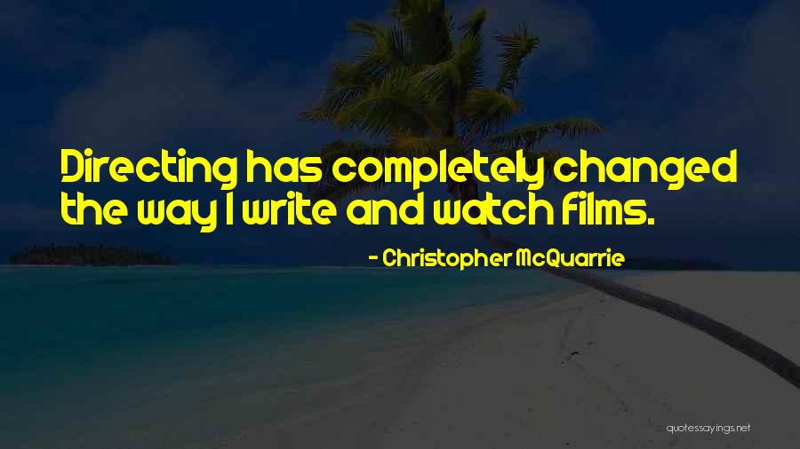 Faiblesses En Quotes By Christopher McQuarrie