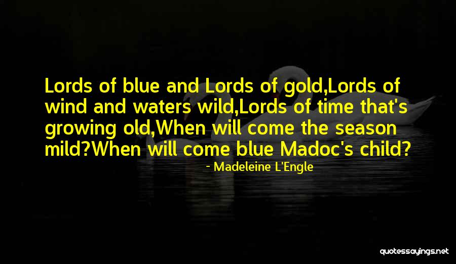 Faience Beads Quotes By Madeleine L'Engle