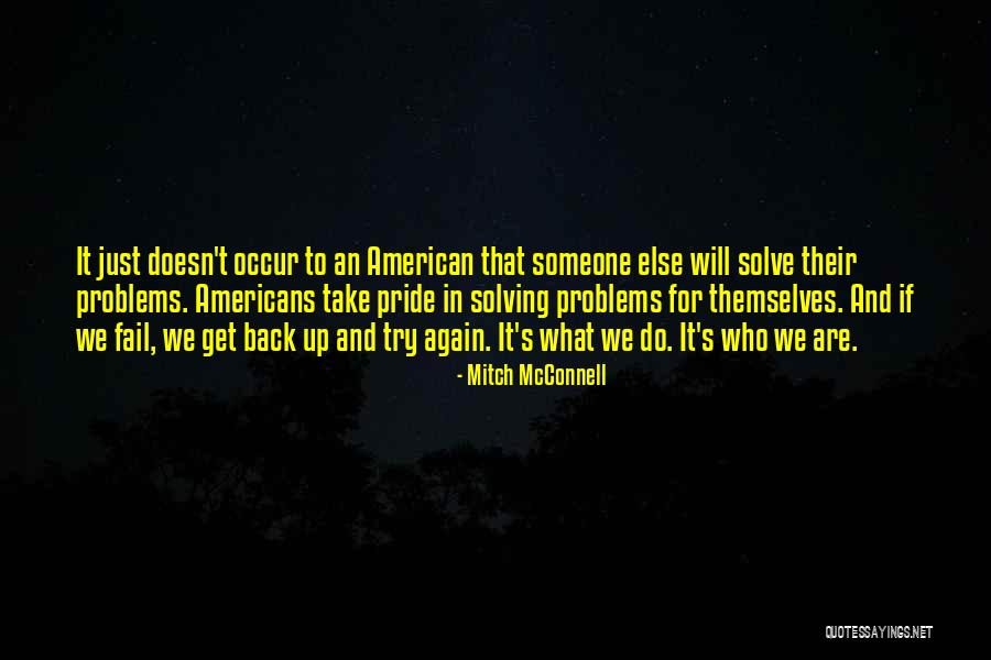 Fail And Try Again Quotes By Mitch McConnell Fail And Try Again Quotes By Mitch McConnell