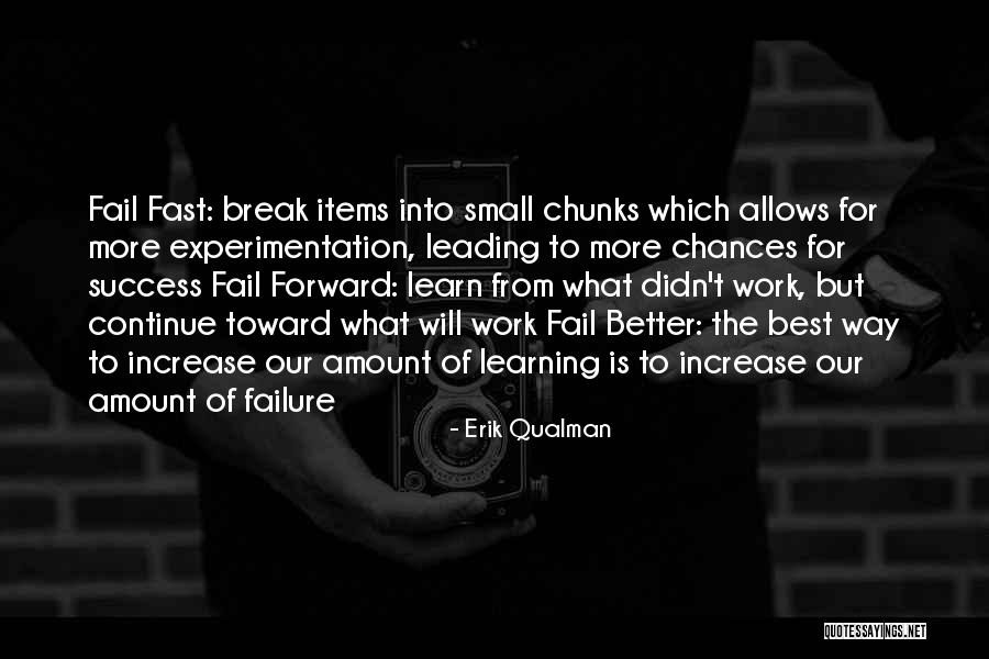 Fail Fast Forward Quotes By Erik Qualman Fail Fast Forward Quotes By Erik Qualman