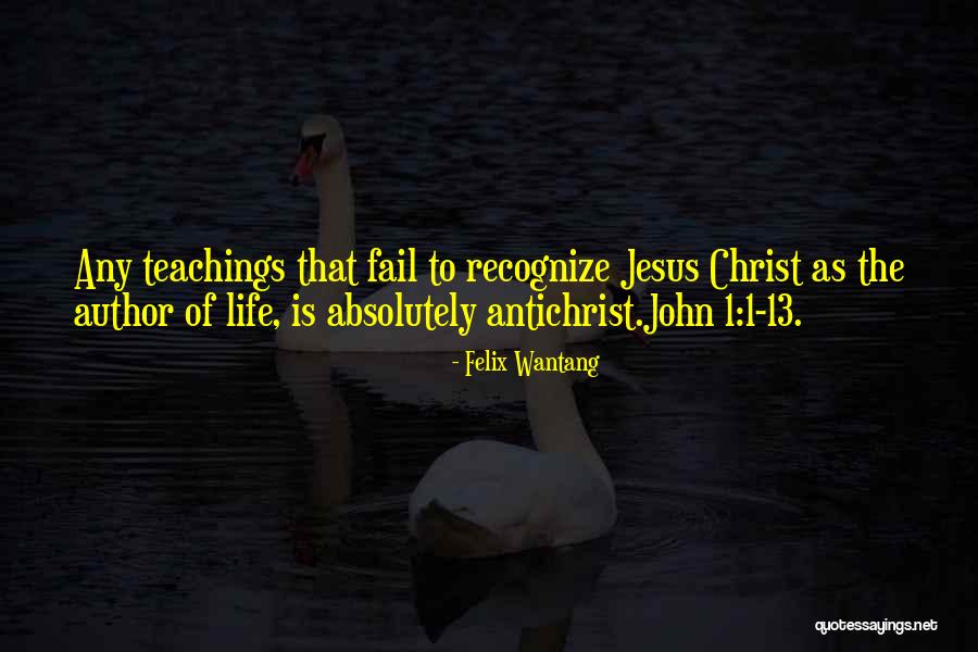 Fail To Recognize Quotes By Felix Wantang Fail To Recognize Quotes By Felix Wantang