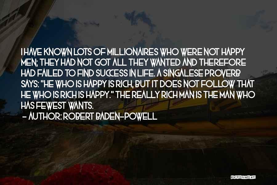 Failed And Success Quotes By Robert Baden-Powell