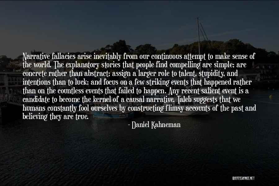 Failed Attempt Quotes By Daniel Kahneman Failed Attempt Quotes By Daniel Kahneman